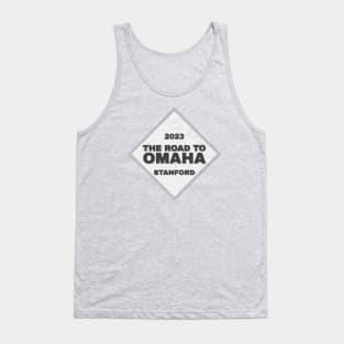 Stanford Road To Omaha College Baseball CWS 2023 Tank Top